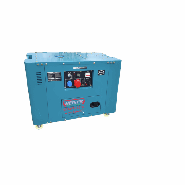 Groupe électrogène Diesel insonorisé 10 kW triphasé 220 - 380V
