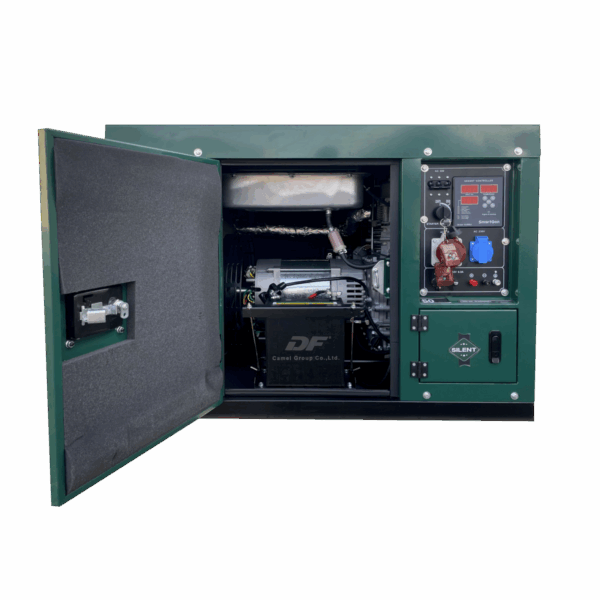 Groupe électrogène diesel insonorisé 8 kW triphasé – Image 2