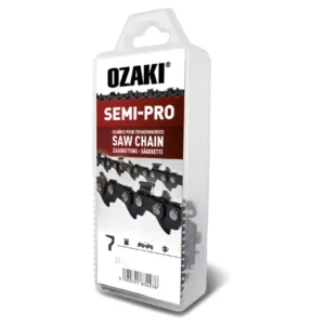 Chaine OZAKI ZK38LP50-E50 coupe de 35 cm, 50 maillons, pas 3/8 LP, jauge 1,3