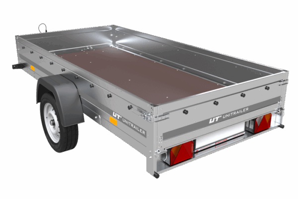 Remorque à timon fixe Unitrailer GARDEN TRAILER 264 – Image 2