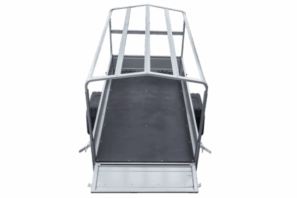 Remorque automobile Garden Trailer 200 KIPP 200 x 106 cm avec bâche haute, arceau et roue jockey PTAC 500 kg – Image 4