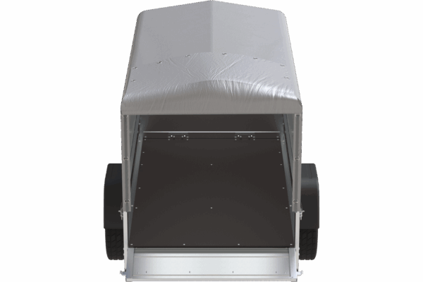 Remorque 750 kg basculante avec bâche dôme Garden Trailer 201 KIPP – Image 5