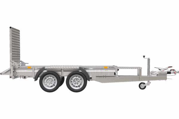 Remorque de chantier pour le transport d’une mini pelle – UNITRAILER STARK 3 260 – Image 5