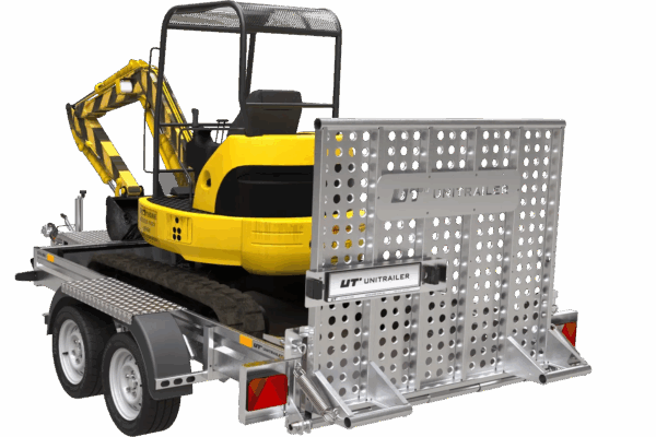 Remorque lourde double essieux 3500 KG STARK 3 300