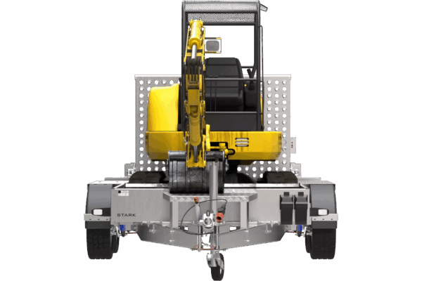 Remorque lourde double essieux 3500 KG STARK 3 300 – Image 7