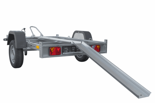 Remorque moto 1 rail unitraler sans plancher – Image 4