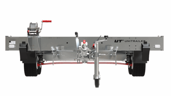 Remorque plate basculante 400×200 UNIPLAT 4020S P 2700 kg – Image 6