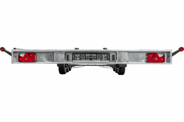 Remorque porte voiture à trois essieux 800X230 UNIPLAT 800/3 S 3500 KG – Image 4