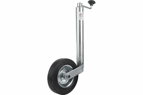Remorque simple essieu 200×106 avec bâche haute, arceau, rehausses de ridelles et roue jockey – Garden Trailer 200 KIPP – Image 13